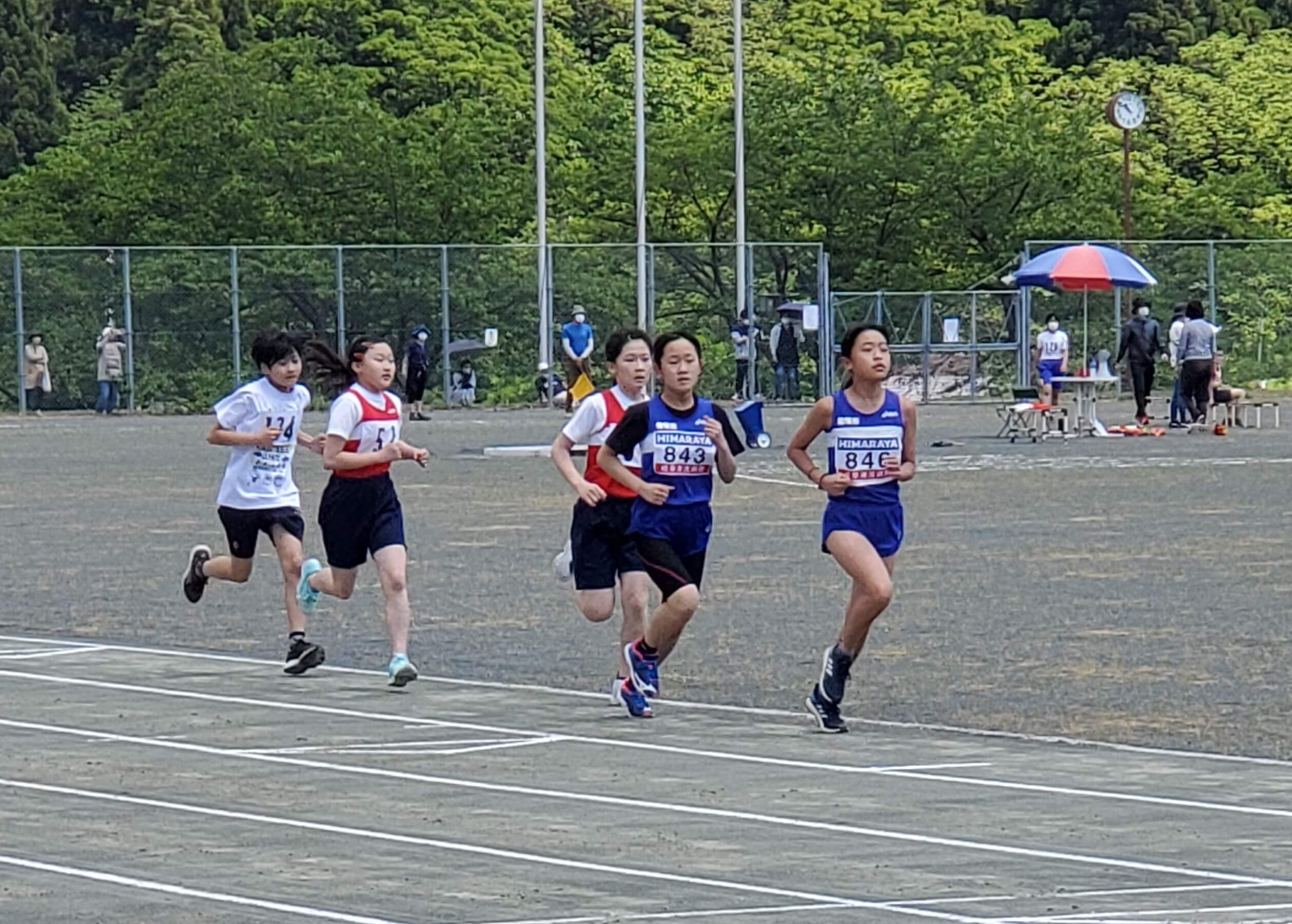中学生　女子　陸上 